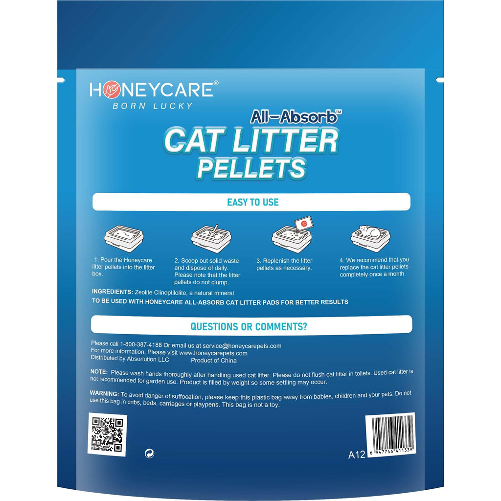 Cat Litter Pellets, Zeolite, 3.5 Lbs G944279