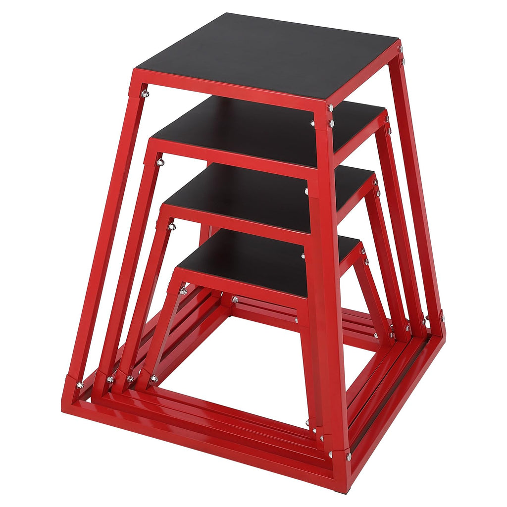 Adjustable Steel Plyometric Jump Box Set N814