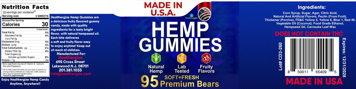 Hemp Gummies U720678