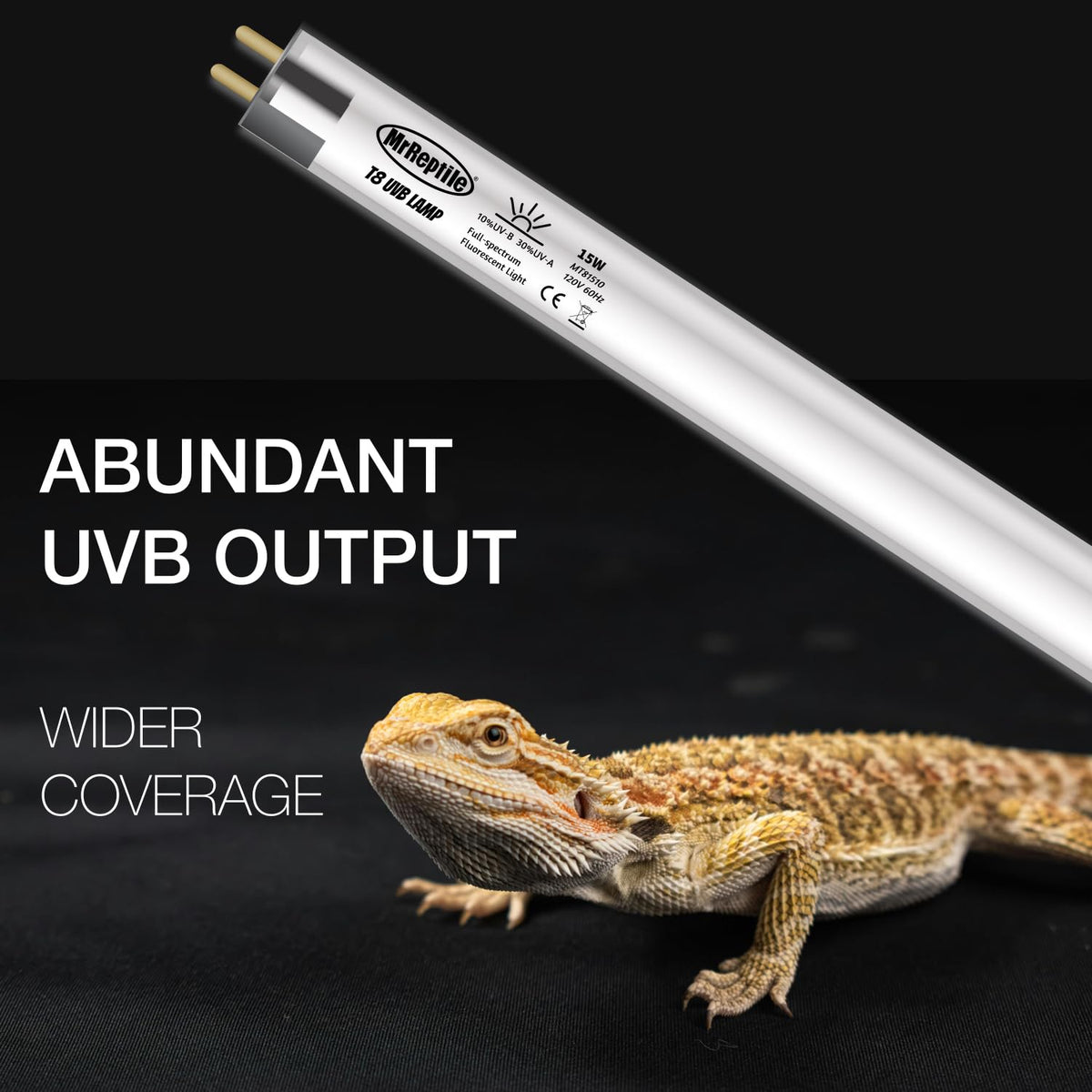 15W UVB Reptile Light Kit 18 inches V947886