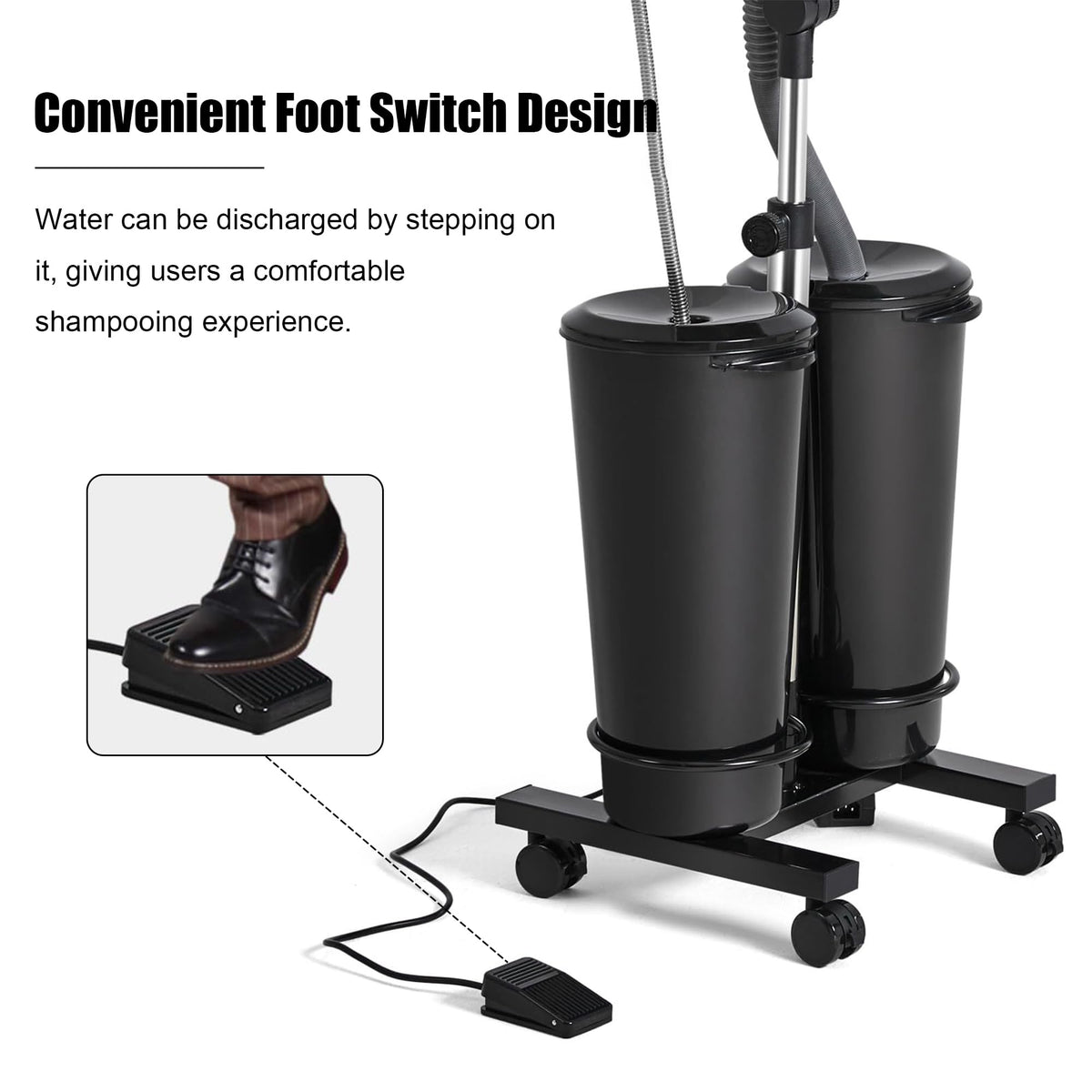 Electric Shampoo Bowl with Water Pump S18775