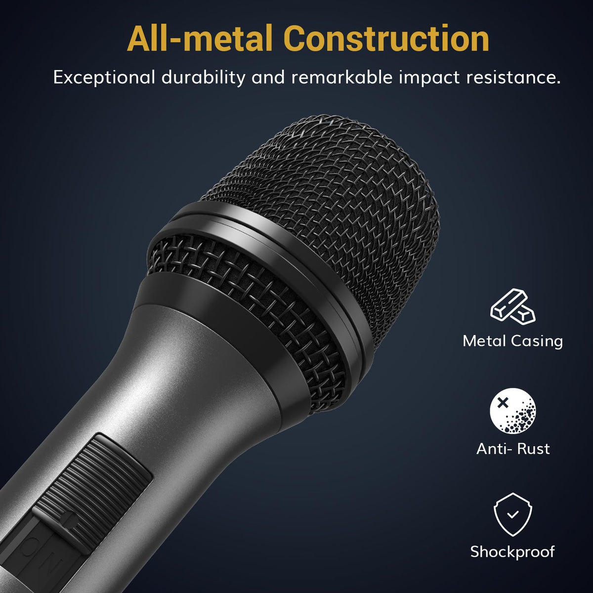 Dynamic Wired Vocal Microphone O792638
