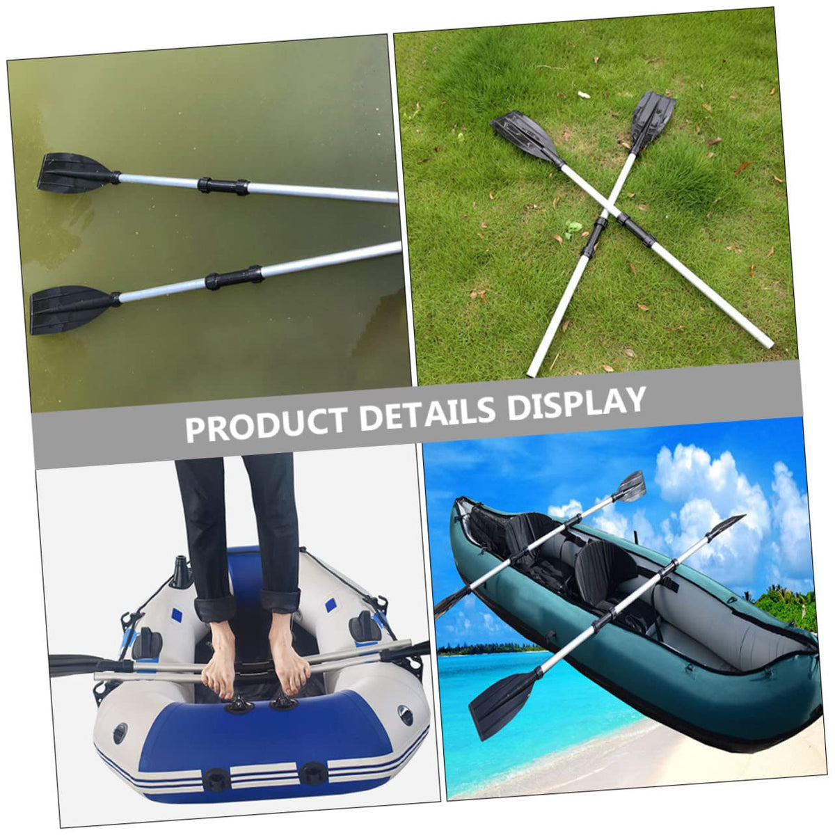 Aluminum Alloy Kayak Paddle Set 2pcs L62045