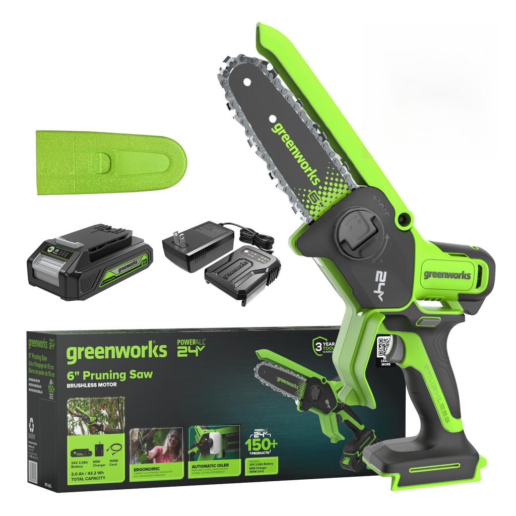 24V 6 in Mini Pruning Chainsaw U974
