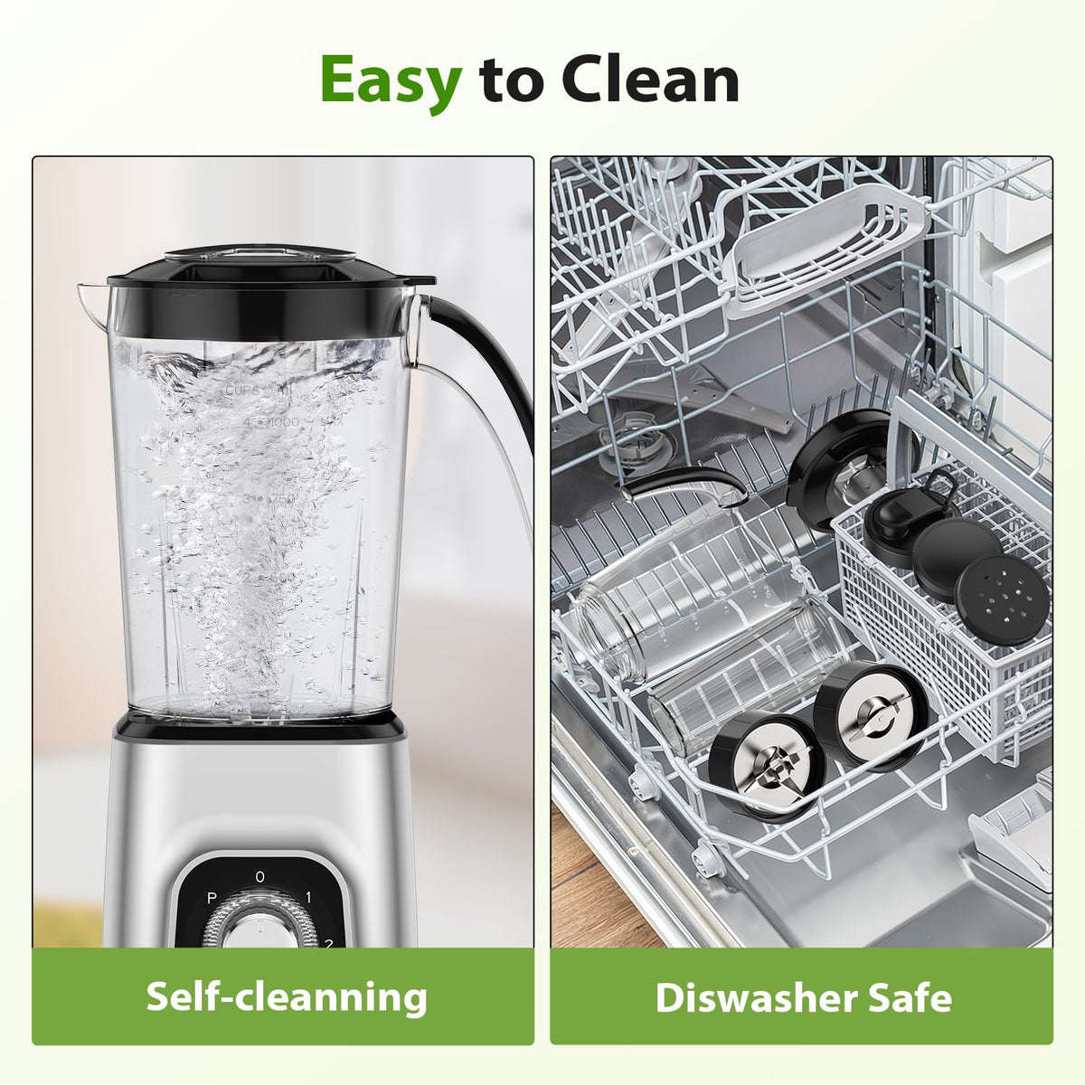 1000W 4 in 1 Blender Food Processor Combo F622