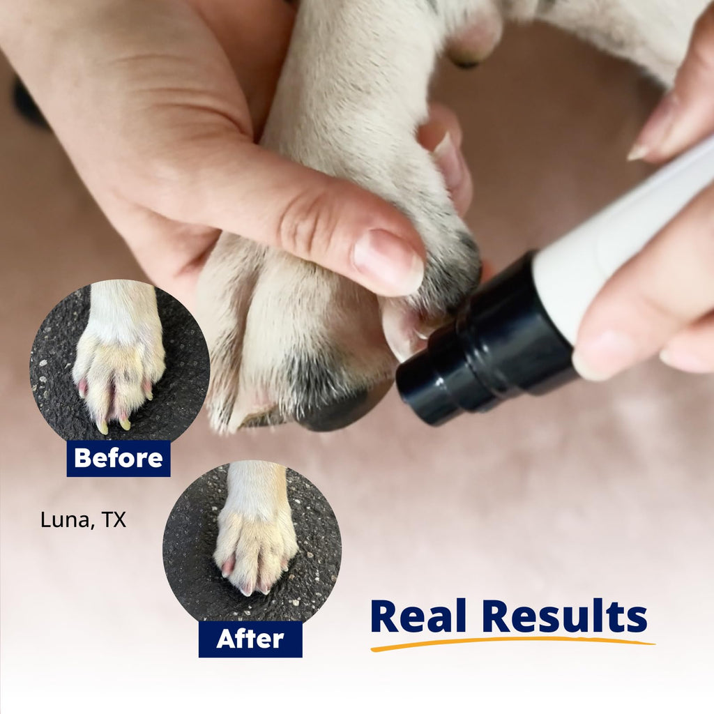 Pet Nail Grinder + Replacement Drum Grinders (3 pcs) + Pet Paw Trimmer V72370