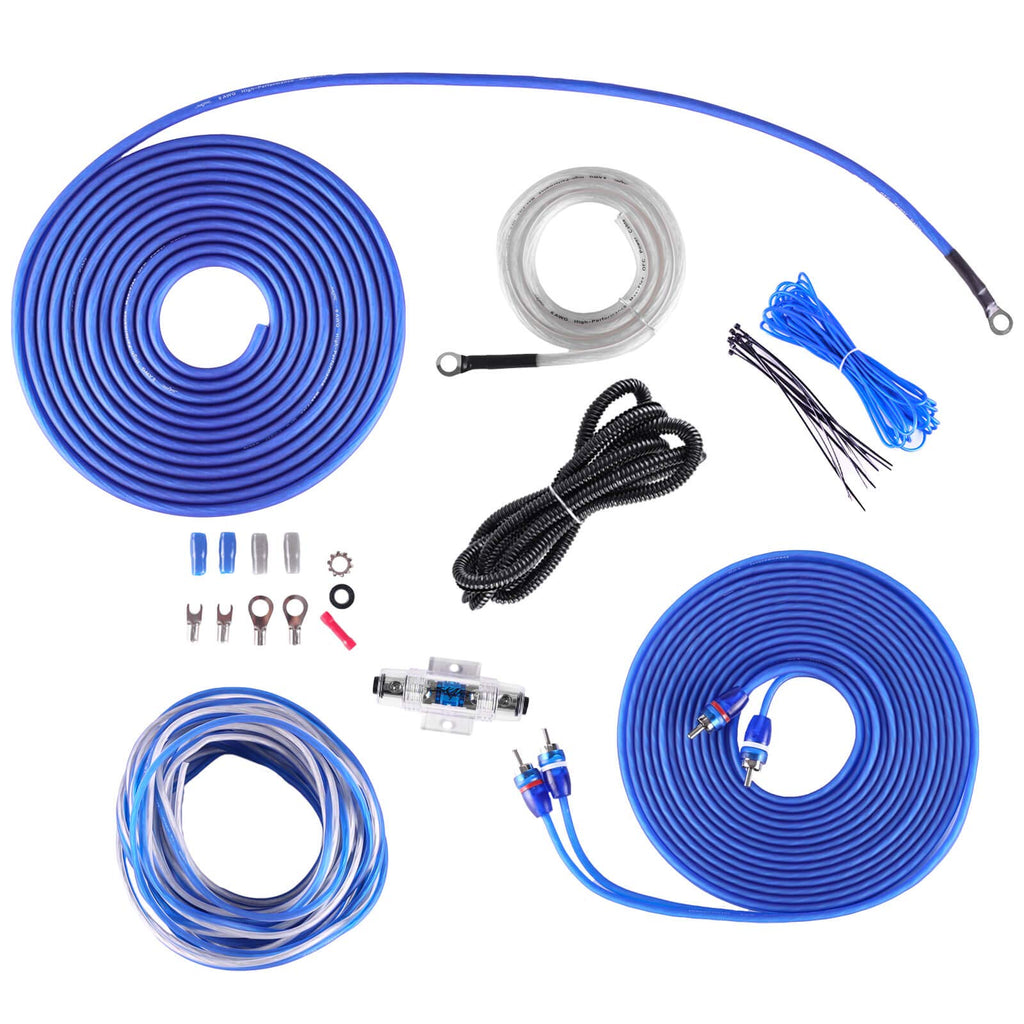 8 Gauge OFC Amplifier Installation Wiring Kit O703896