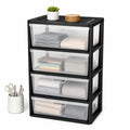 4 Drawer Plastic Storage Tower Organizer Z9802