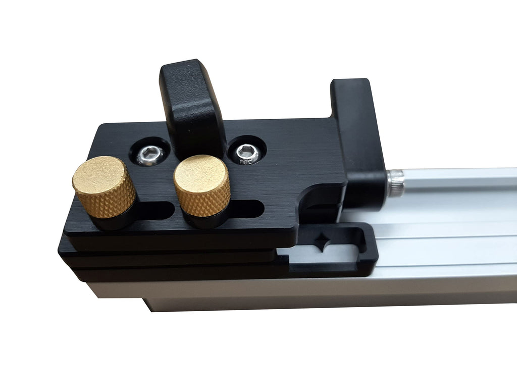 31.5 inch Miter Gauge Fence with Stop and Scale P60740