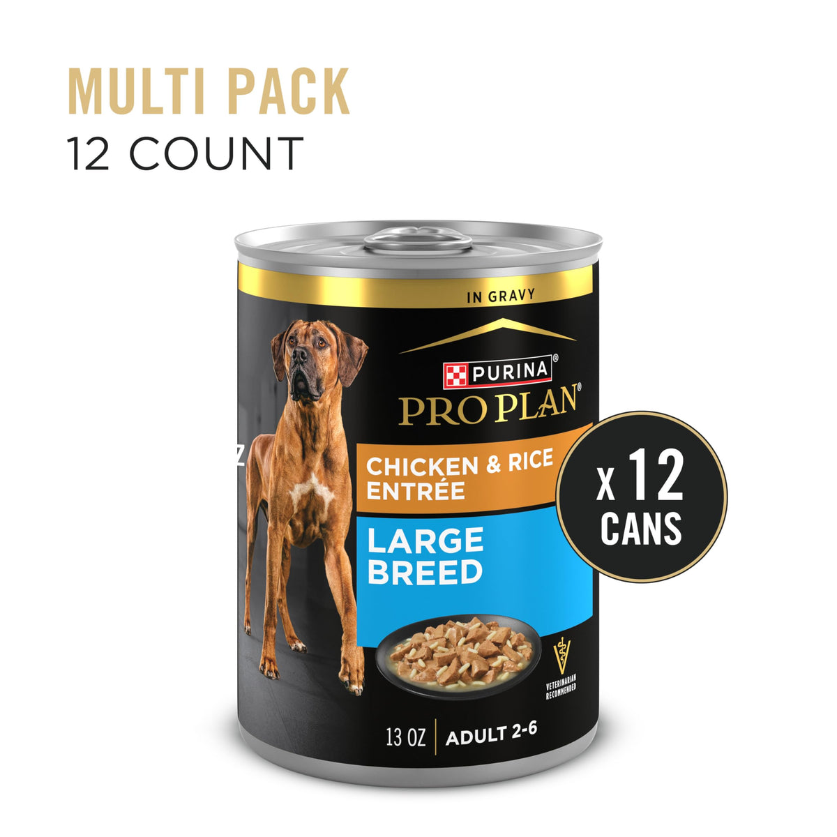 Chicken Gravy Wet Dog Food 13 oz P125