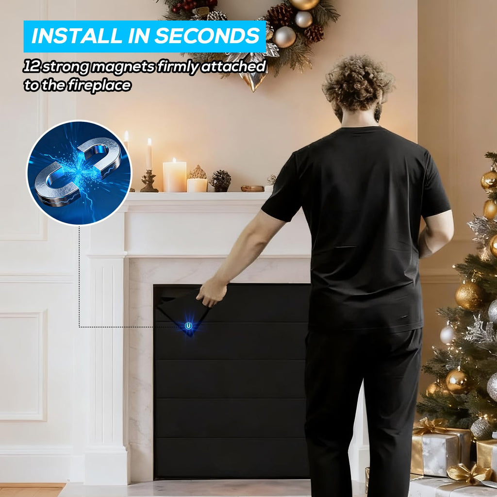 Magnetic Fireplace Cover 36x24 Inch X4718