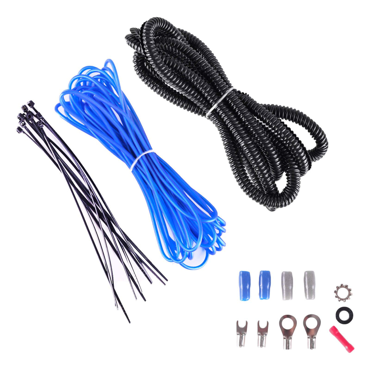 8 Gauge OFC Amplifier Installation Wiring Kit O703896