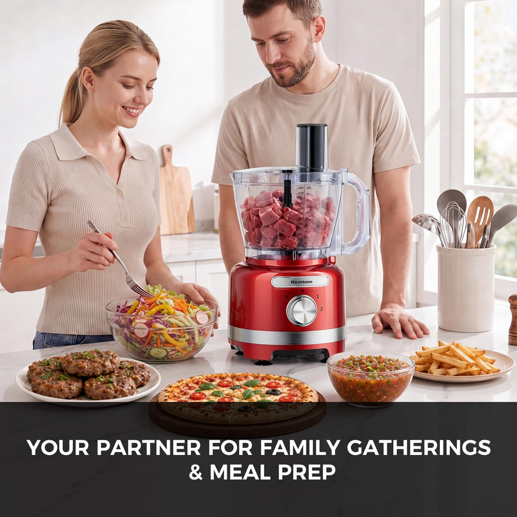 16 Cup Red Food Processor L670