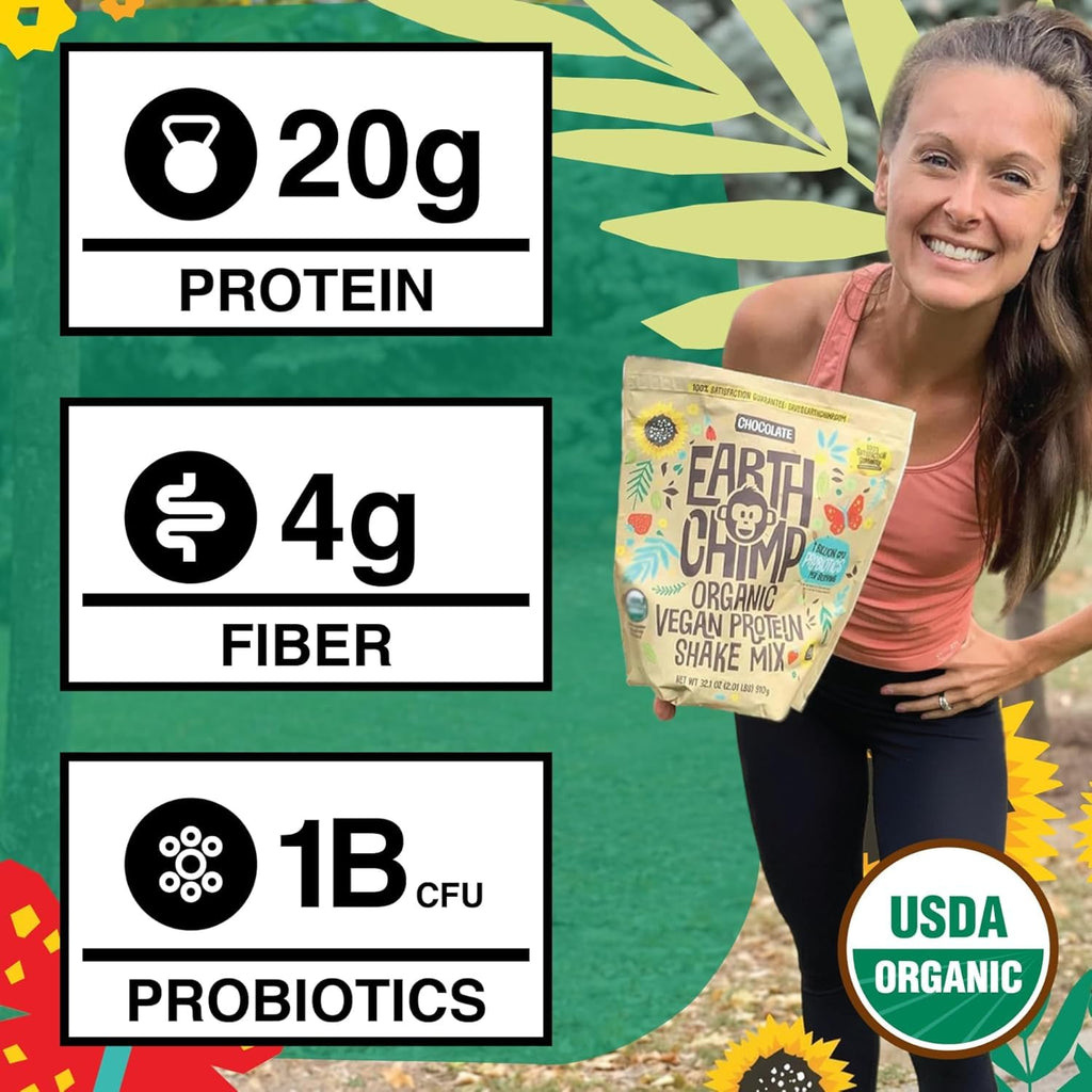 Organic Vegan Protein Powder with Probiotics M9993
