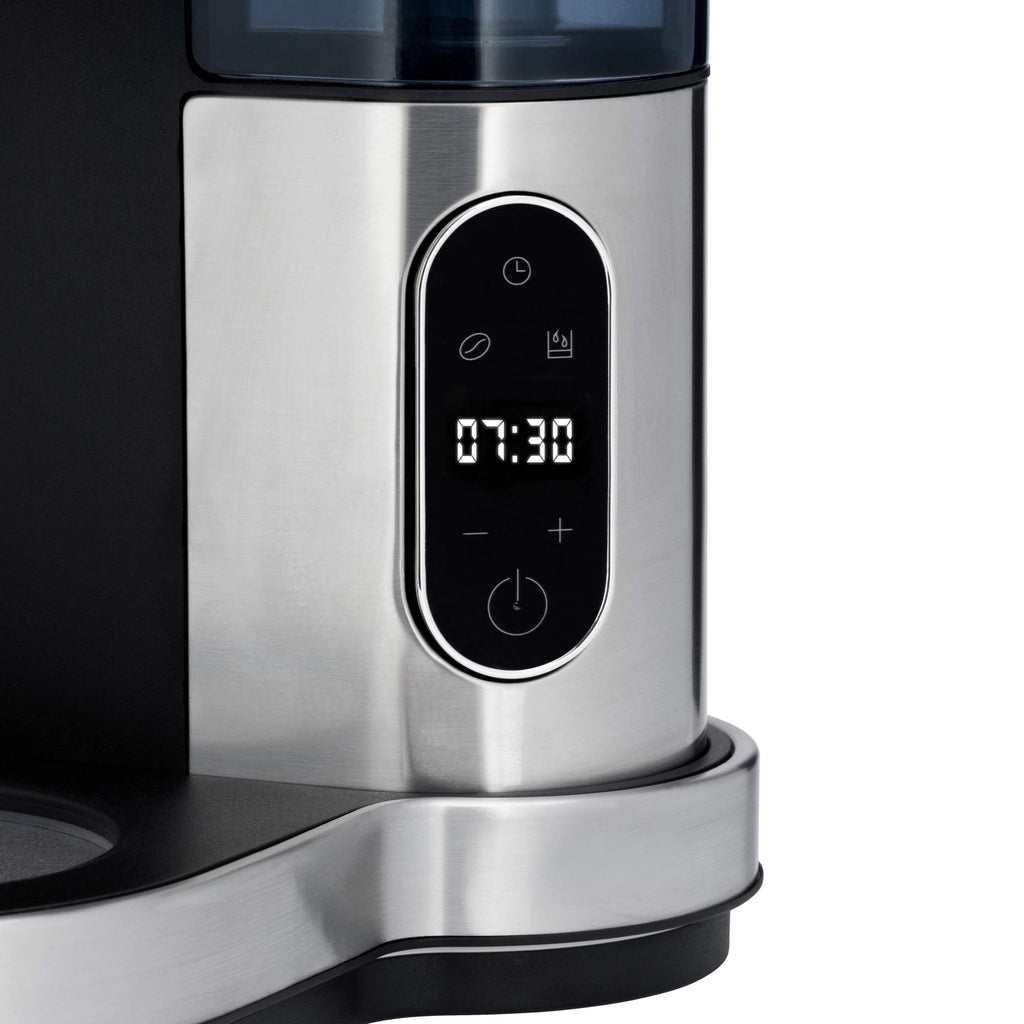 Filter Coffee Machine with Glass Carafe, 10 Cups, Timer, 1000W B686