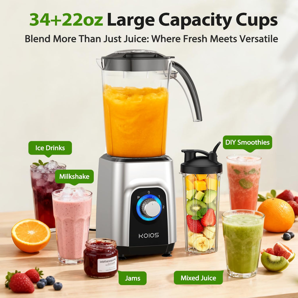 1000W 4 in 1 Blender Food Processor Combo F622