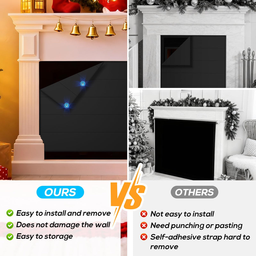 Magnetic Fireplace Cover 36x24 Inch X4718