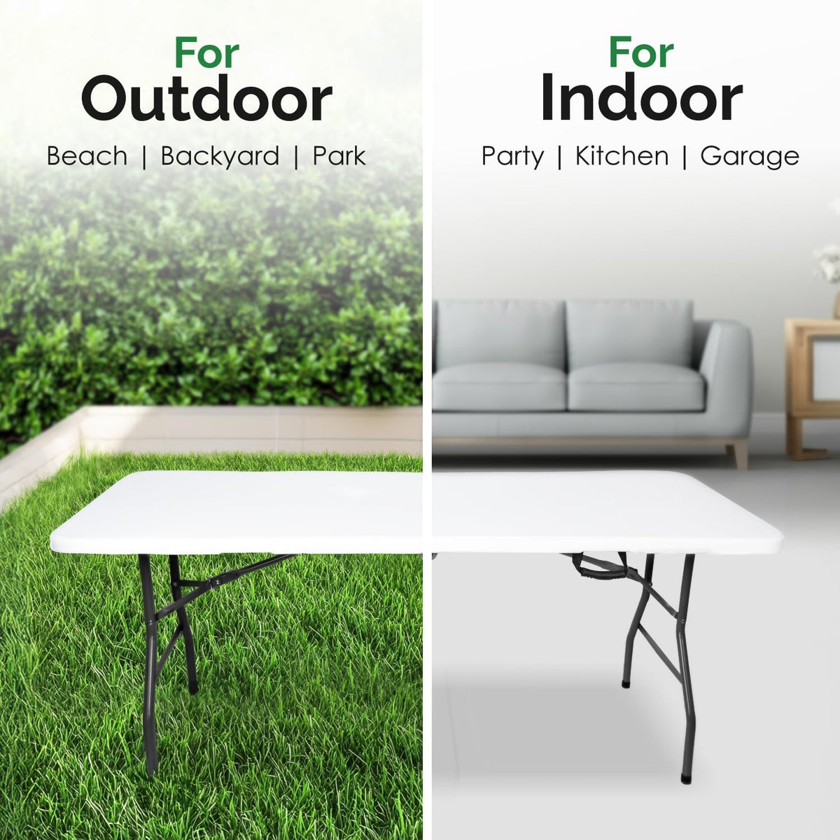 6ft Folding Table with Handle S379