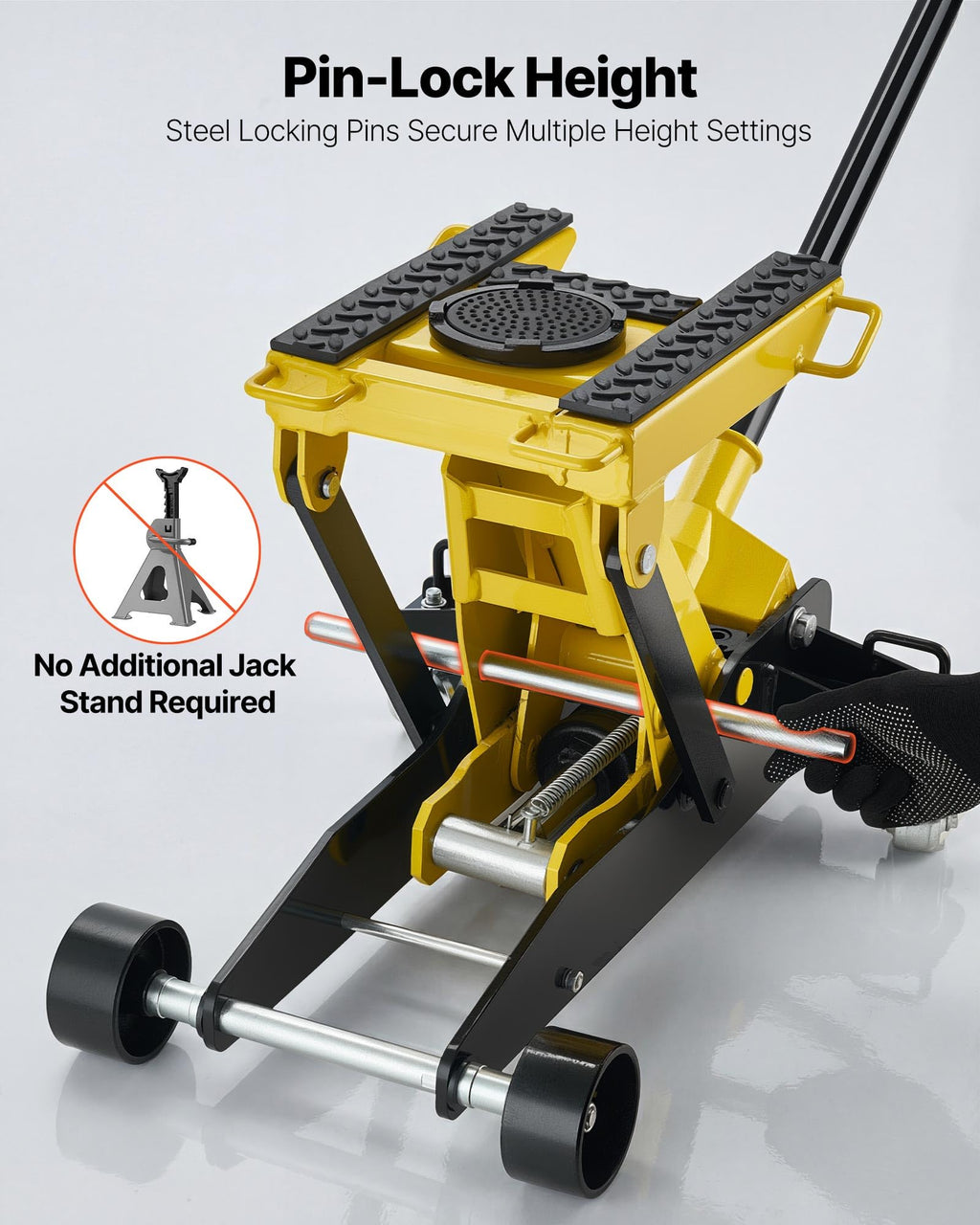 2 Ton Steel Hydraulic Floor Jack U42450