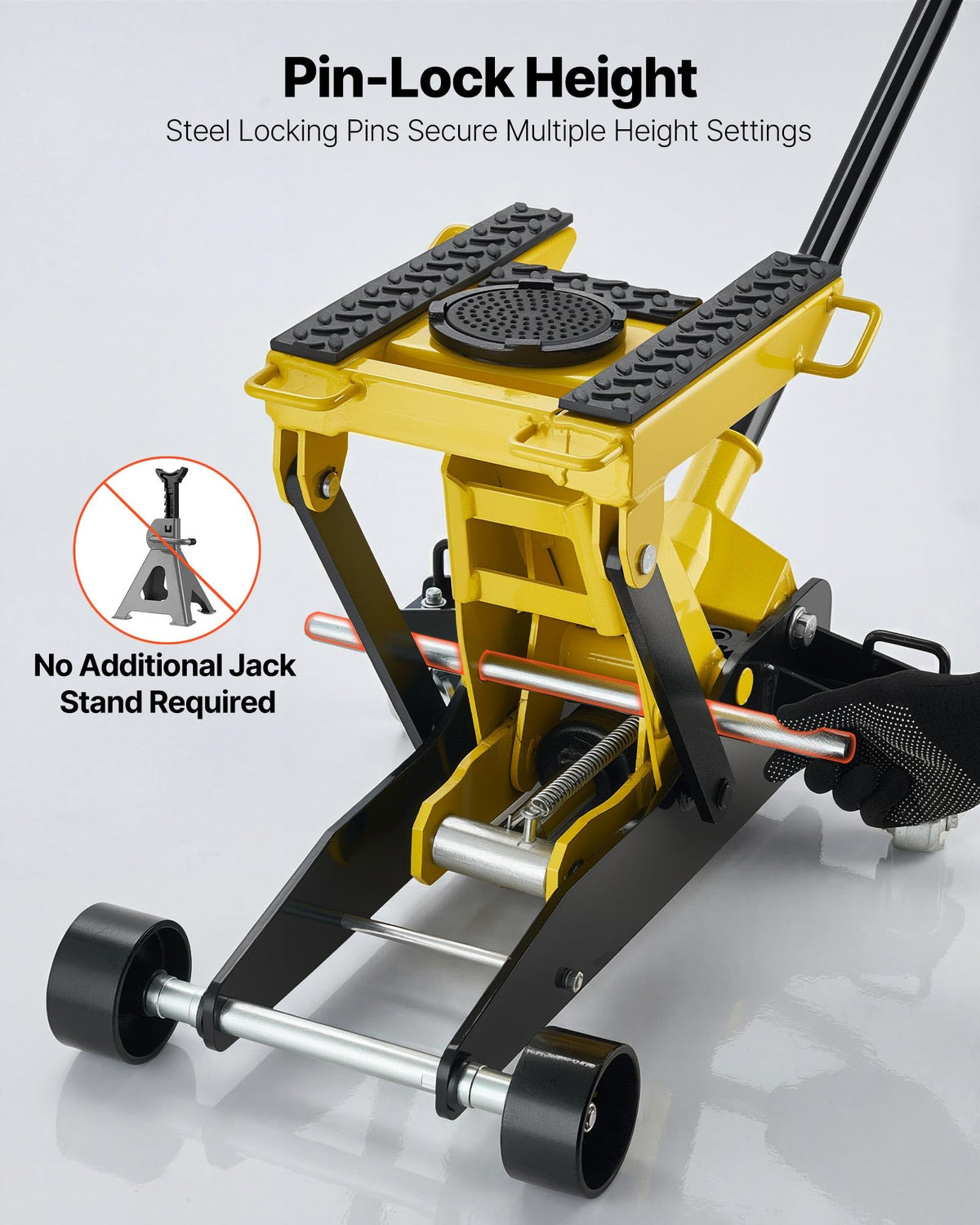 2 Ton Steel Hydraulic Floor Jack U42450