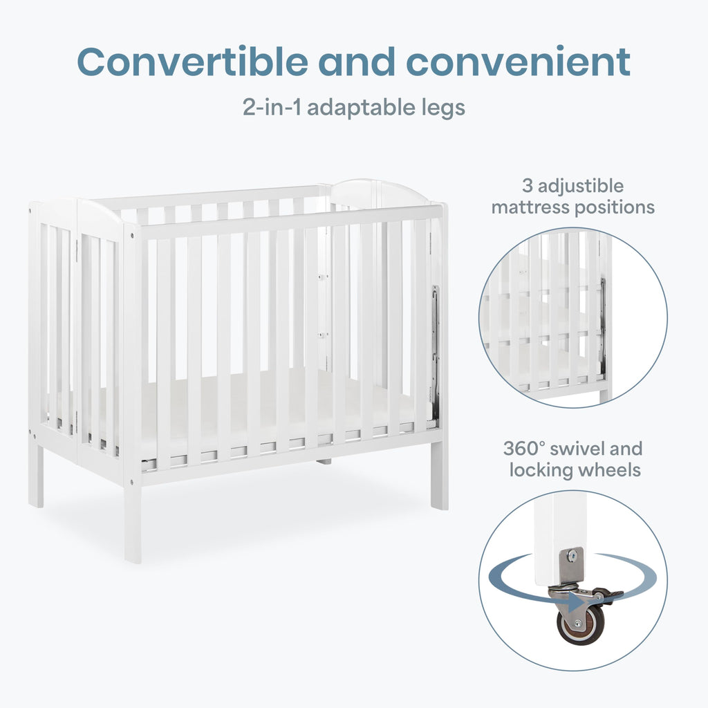 Mini Folding 3-in-1 Portable Baby Crib J546523