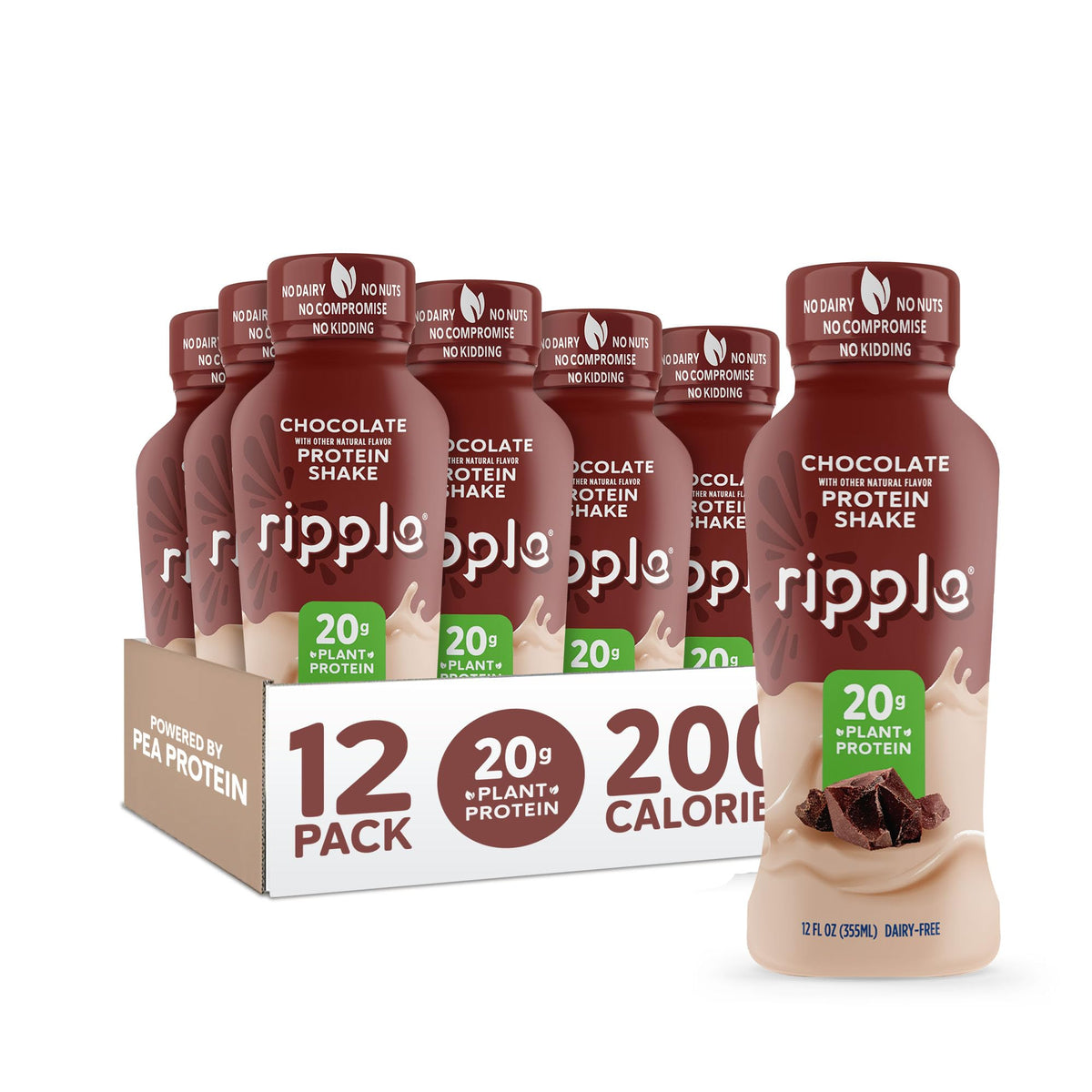 Chocolate Coffee Vegan Protein Shake 24 Pack O2147