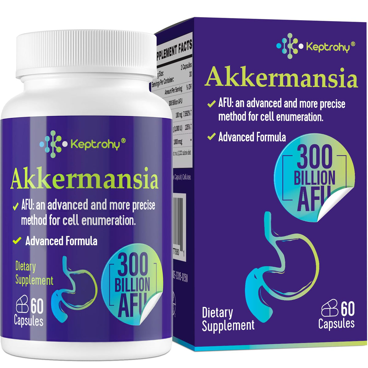 Akkermansia Muciniphila Probiotic 60 Count K3984