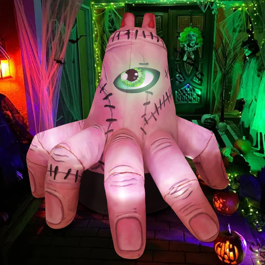 6 FT Halloween Inflatables with Built-in LEDs Q134003