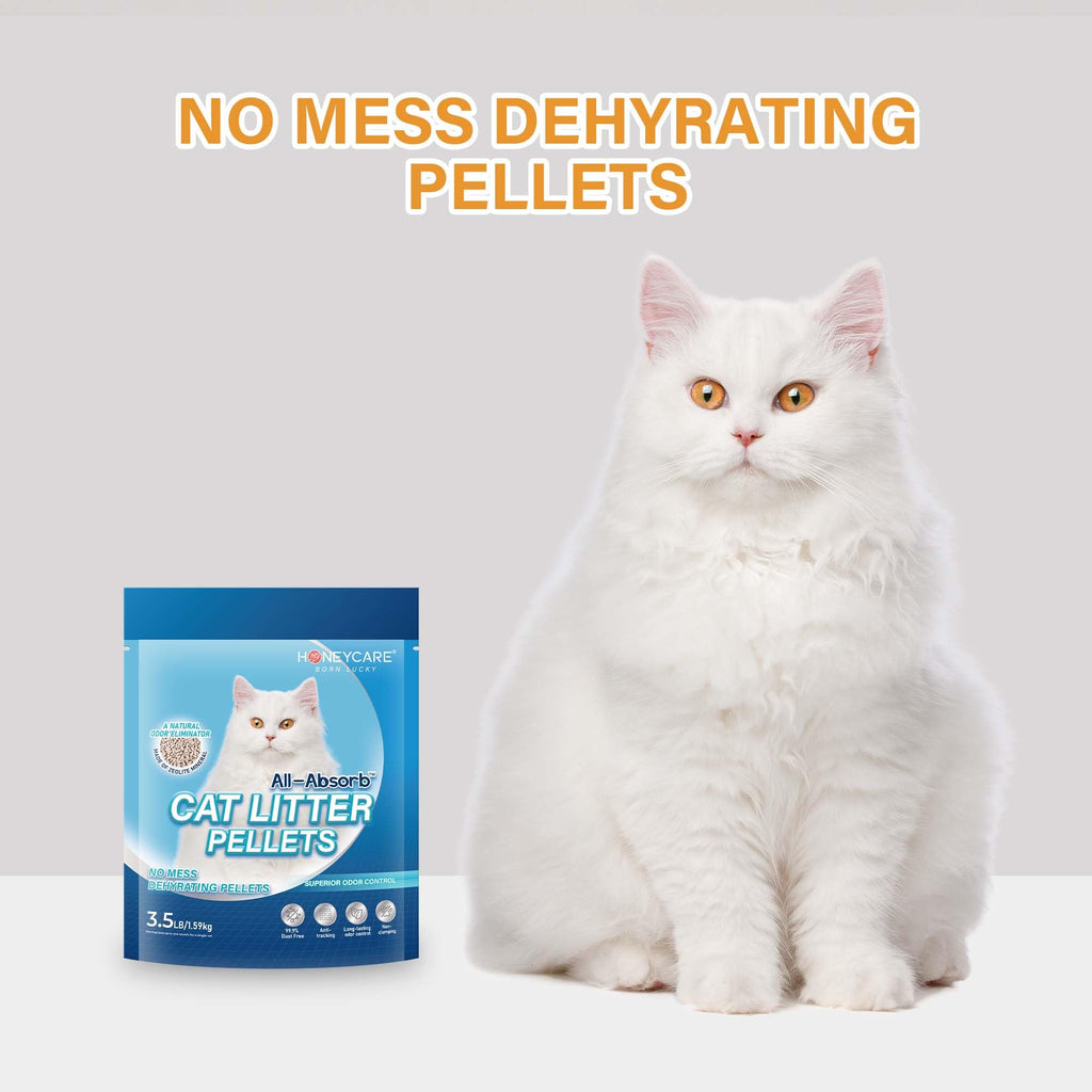 Cat Litter Pellets, Zeolite, 3.5 Lbs G944279