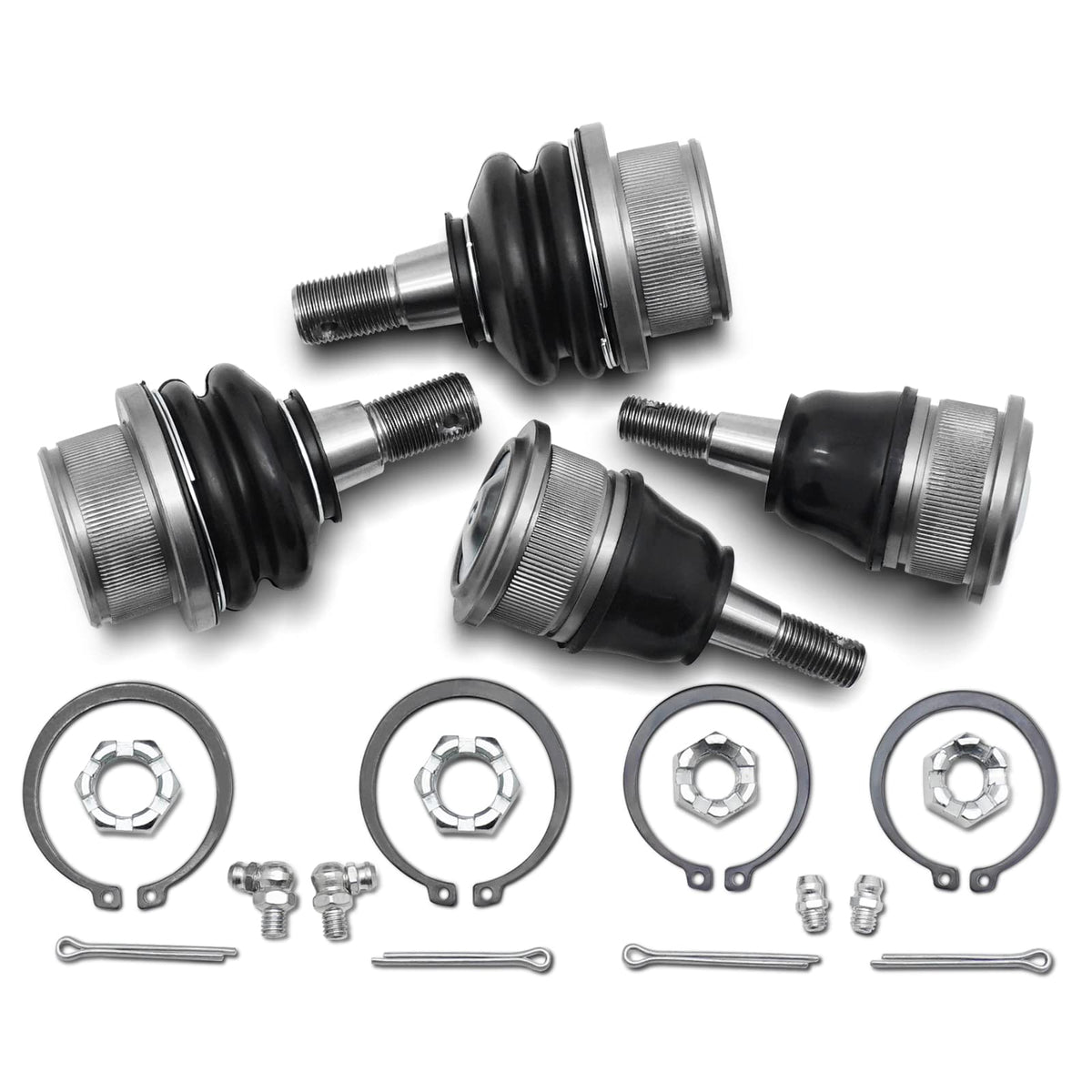 Zinc-Nickel Alloy Front Upper & Lower Ball Joints U733512