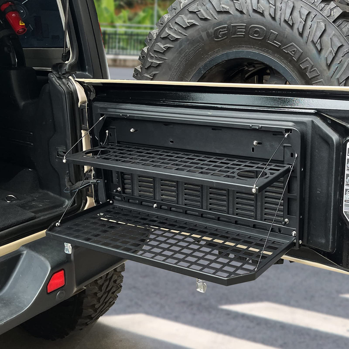 Foldable Aluminum Alloy Tailgate Table E203684