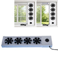 White 3-Speed Reversible Window Fan T964