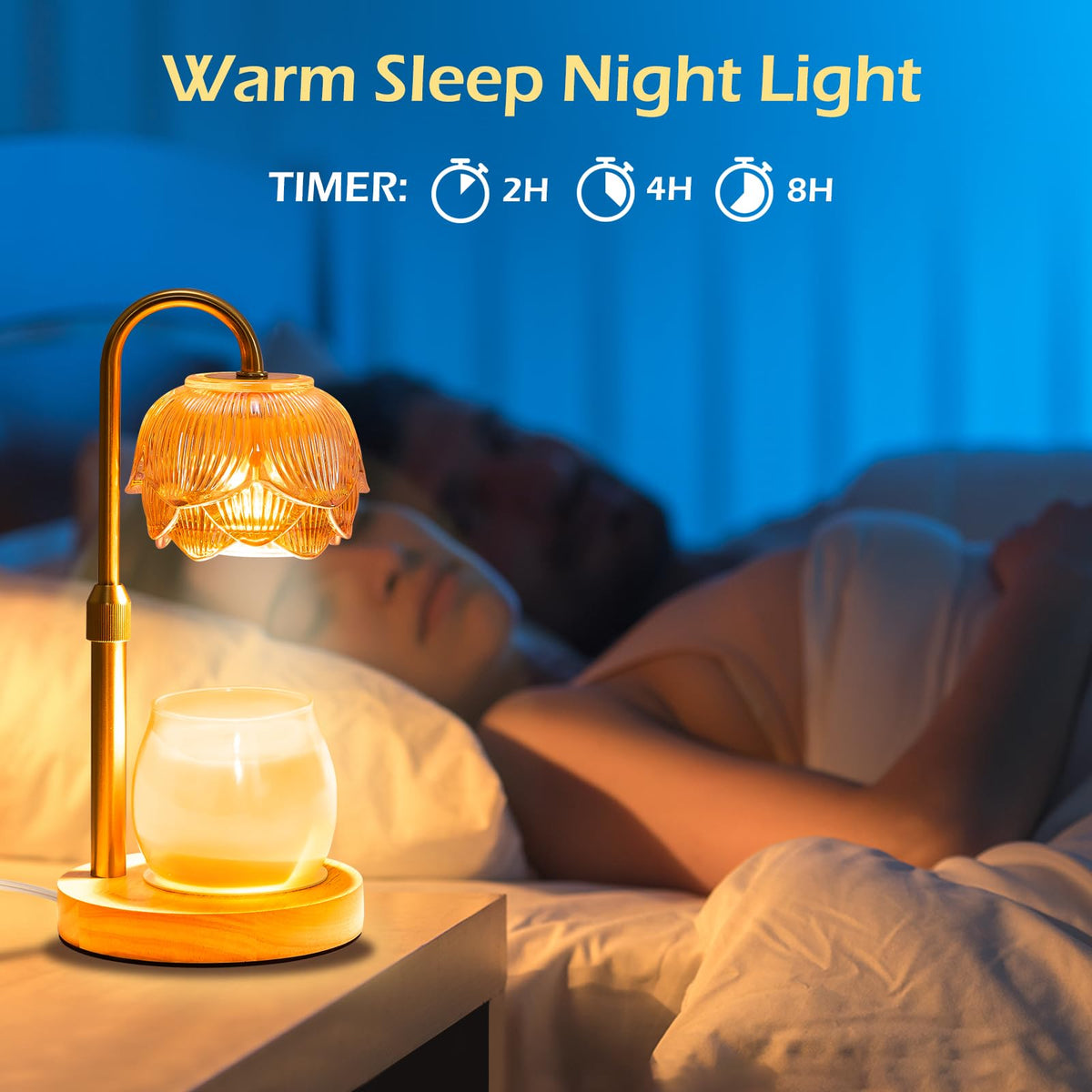 Candle Warmer Lamp with Timer T74723