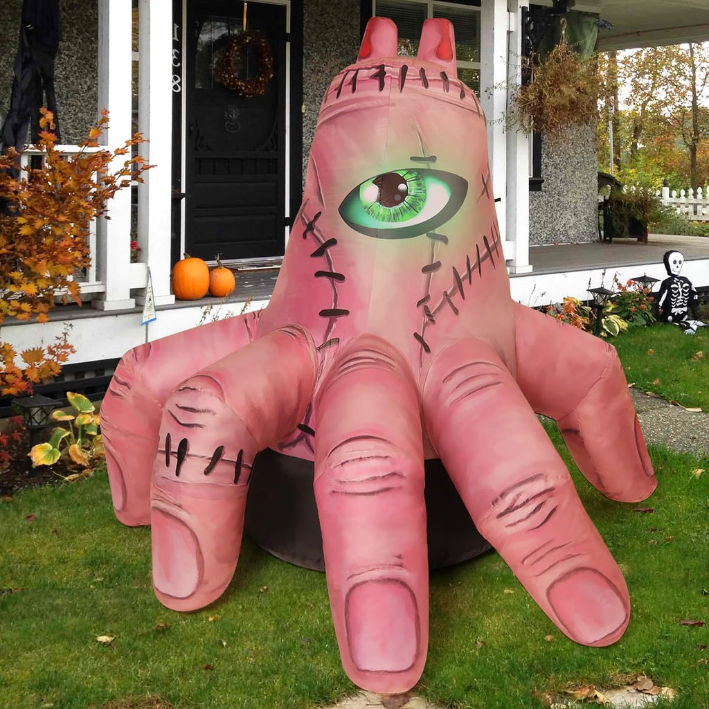 6 FT Halloween Inflatables with Built-in LEDs Q134003
