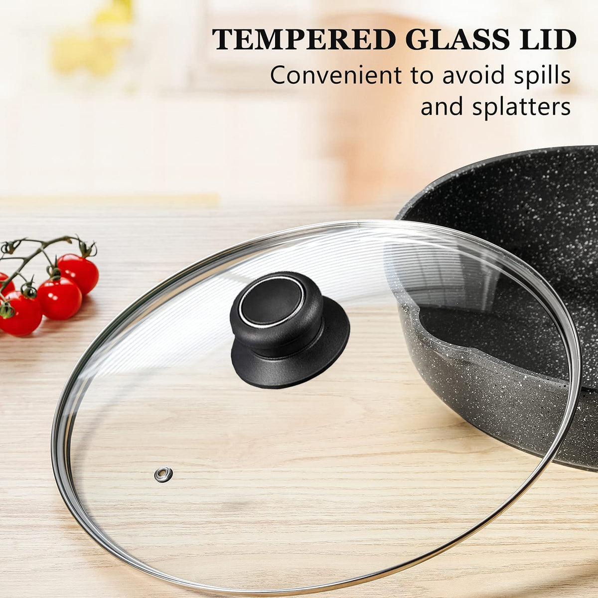 15.4 Inch Tempered Glass Lid V17320