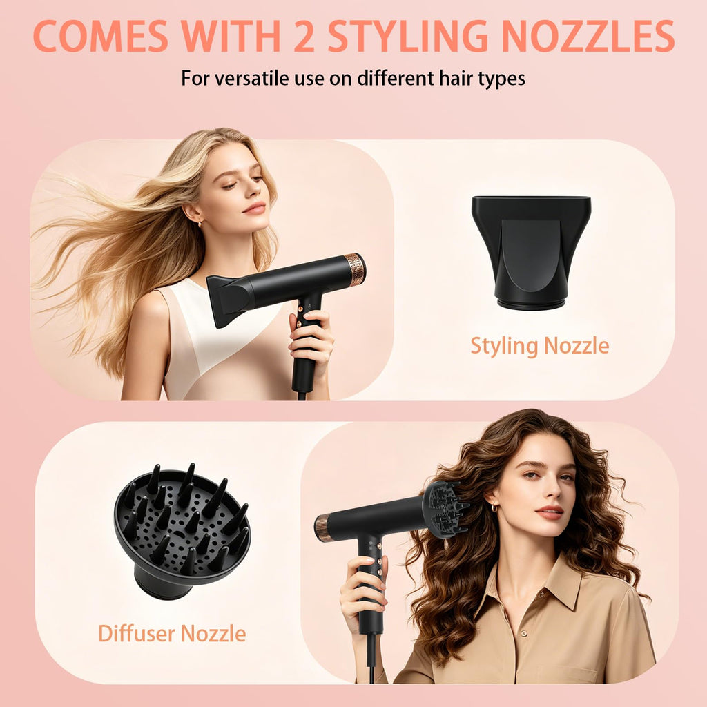 1875W Ionic Hair Dryer with Diffuser M93515