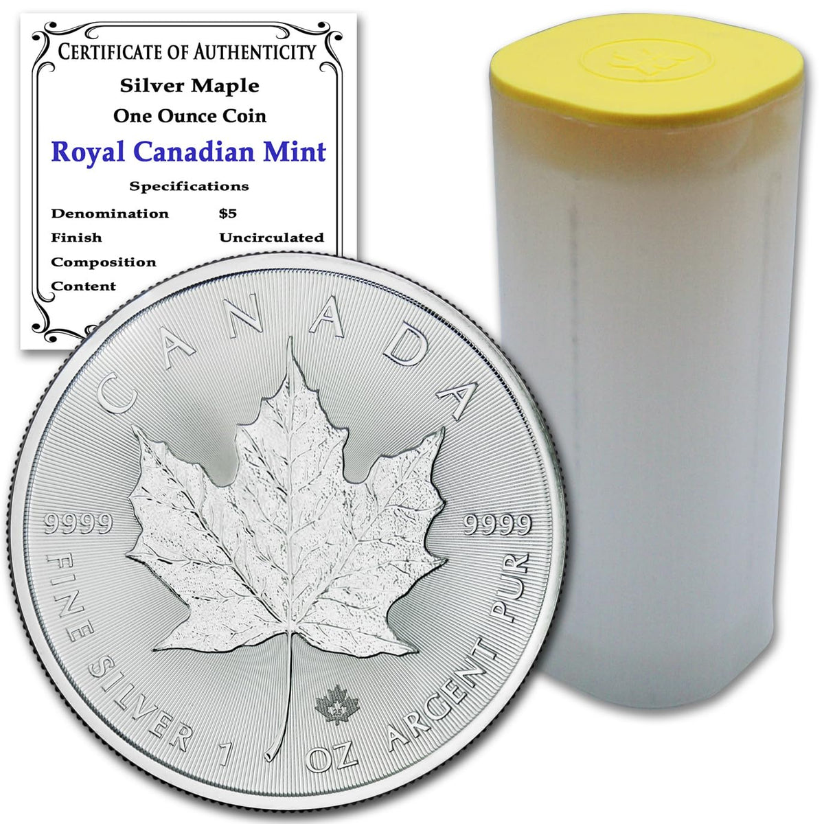 1 oz Canadian Silver Maple Leaf K119022