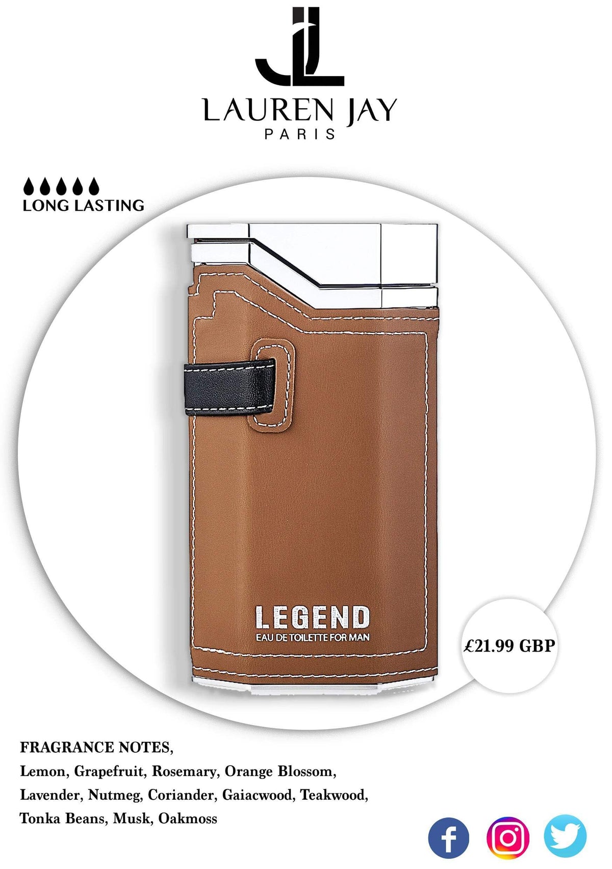 Men Edt 3.3oz S952