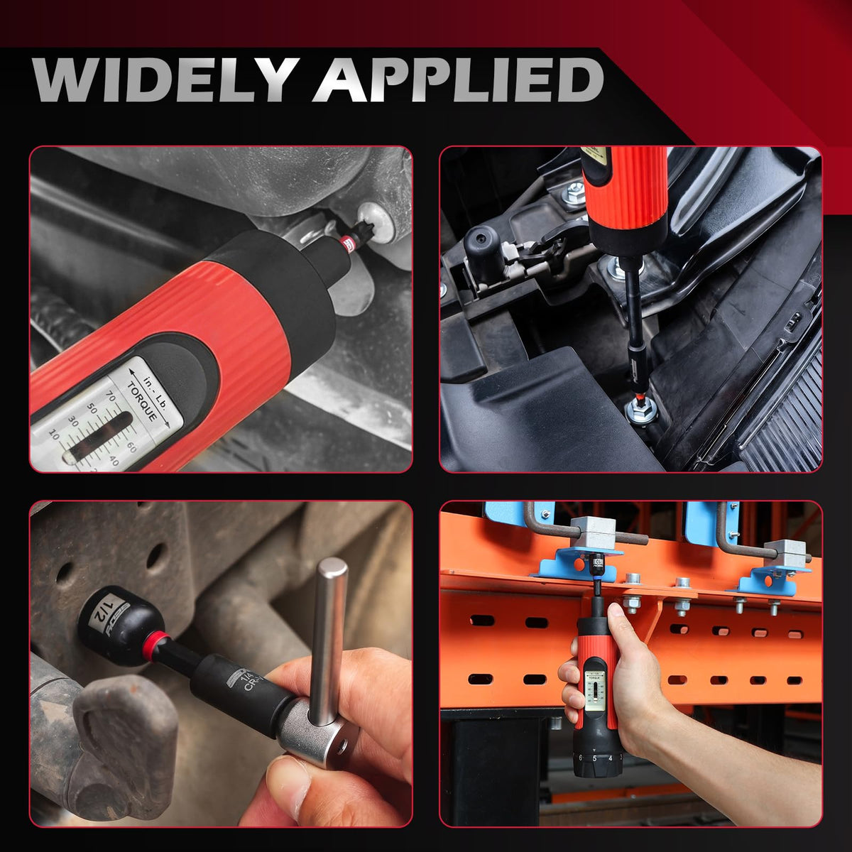 64-Piece Torque Screwdriver Set, 10-70 in-lb, 1/4" Drive R198686