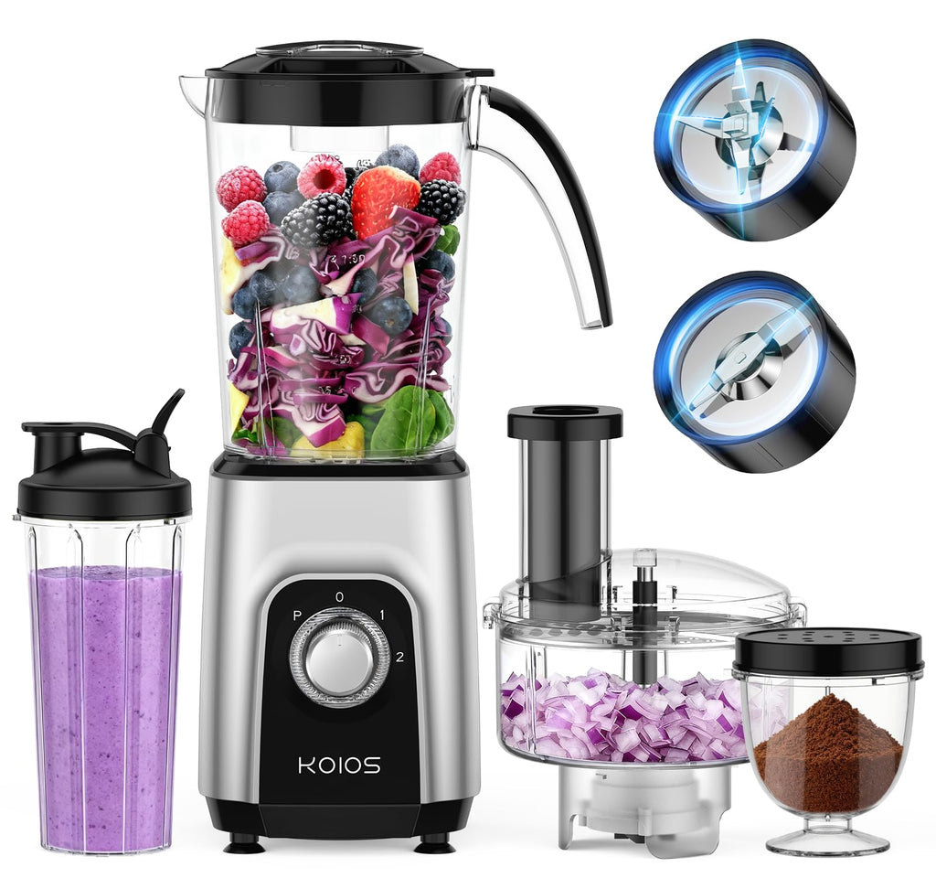 1000W 4 in 1 Blender Food Processor Combo F622