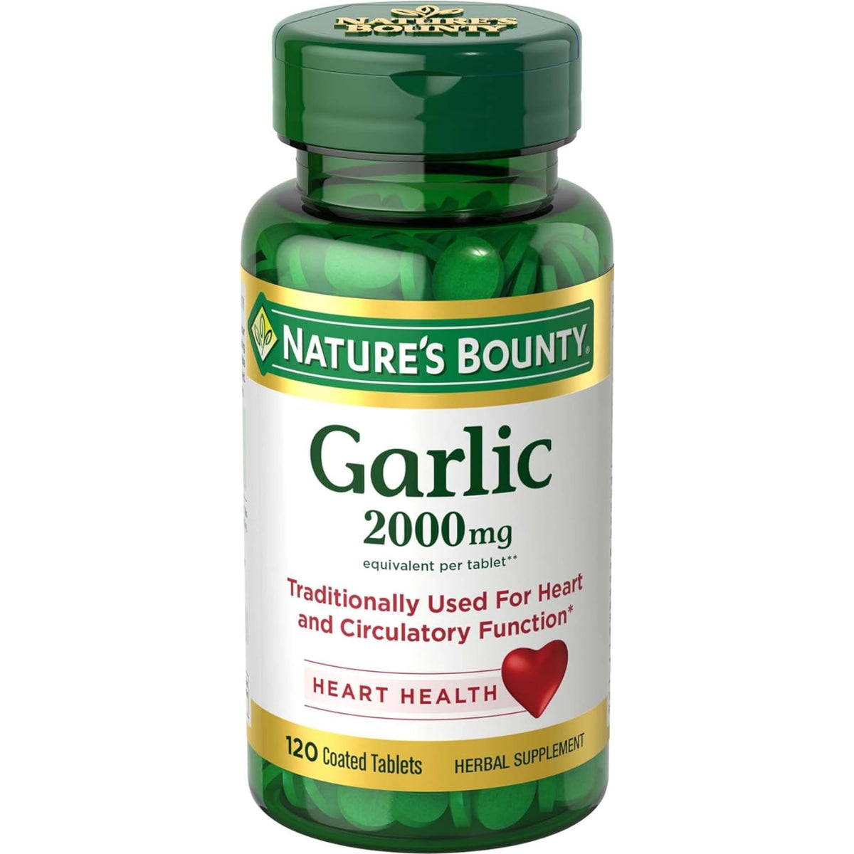 Garlic Tablets 2000mg 120 Count I37726