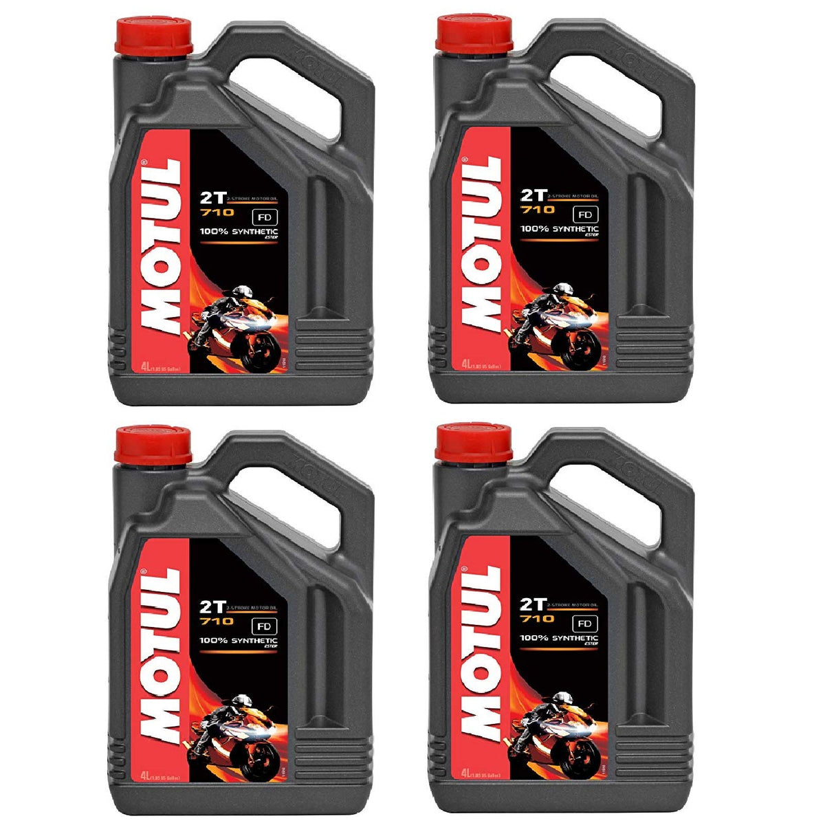 Set of 4 2T Motor Oil 1-Gallon Bottles K2420