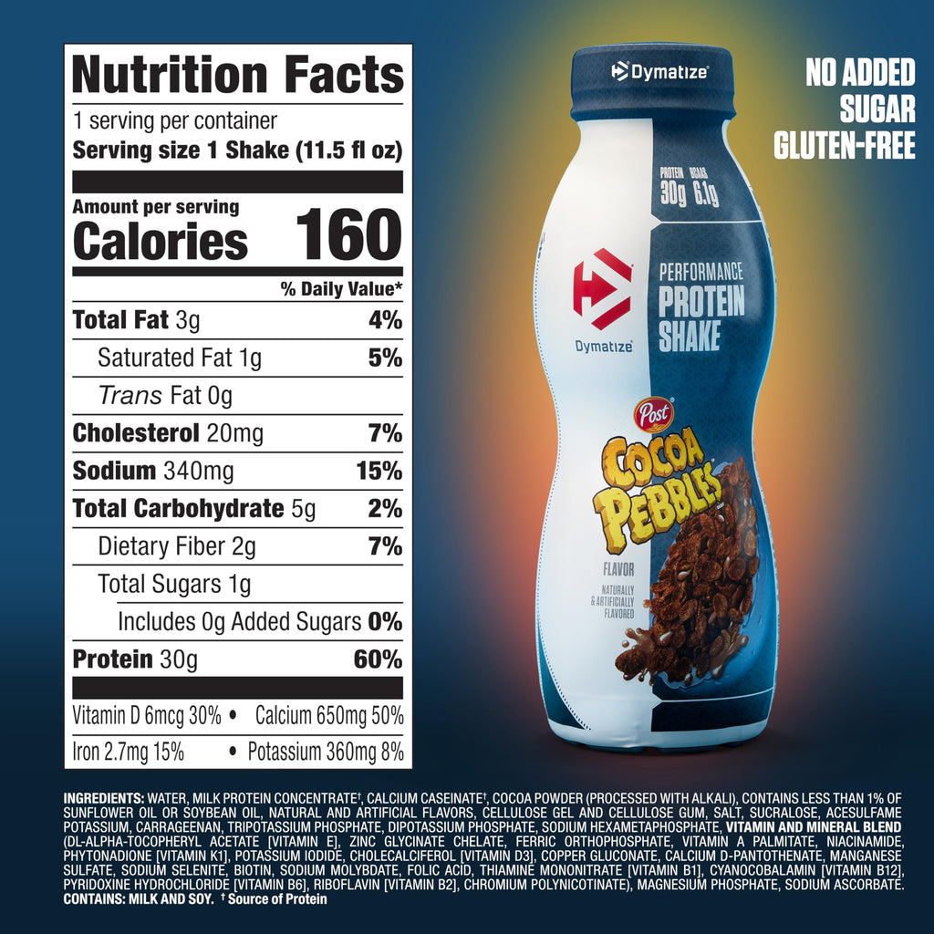 Protein Shake 30g Protein 11.5fl oz 12 pack R10572