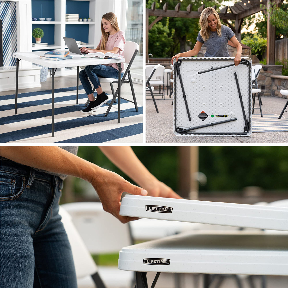 37-Inch Square Folding Card Table P695