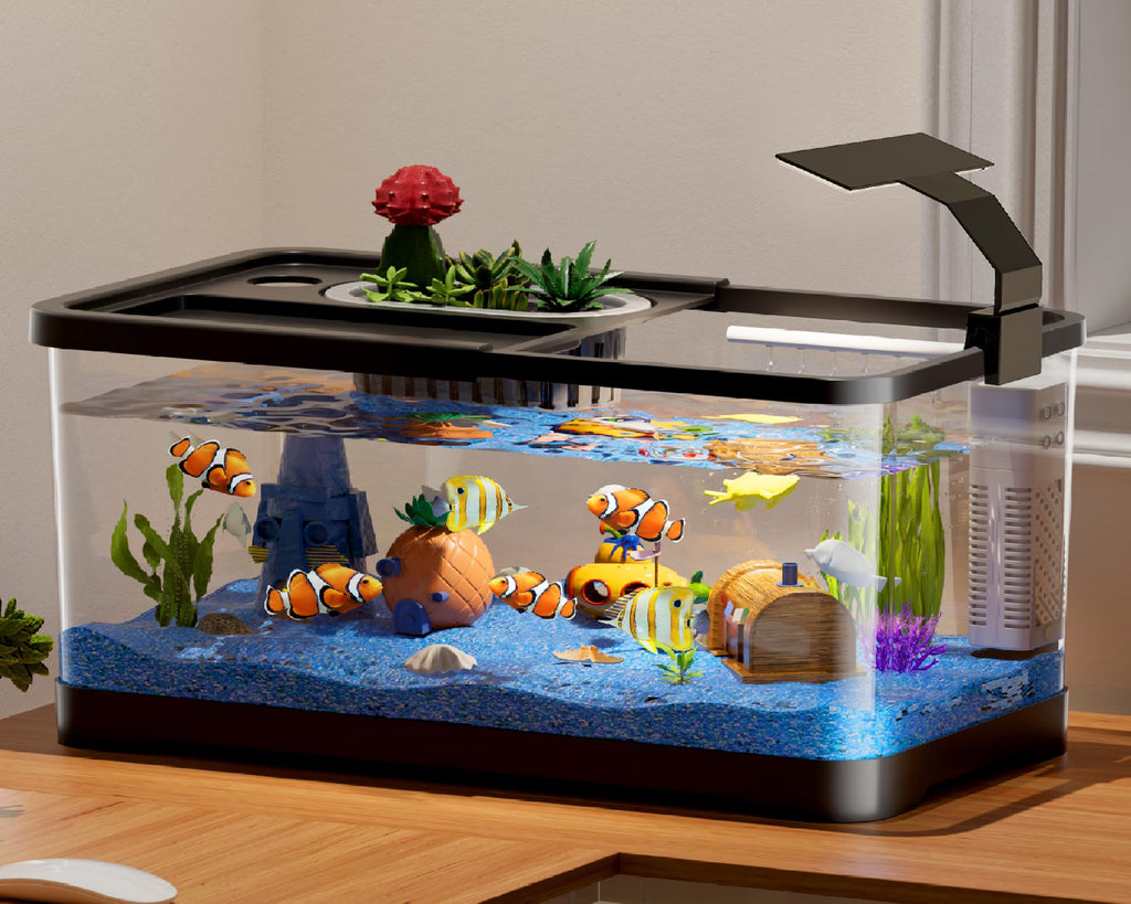 5.3 Gallon Fish Tank Starter Kit T57877