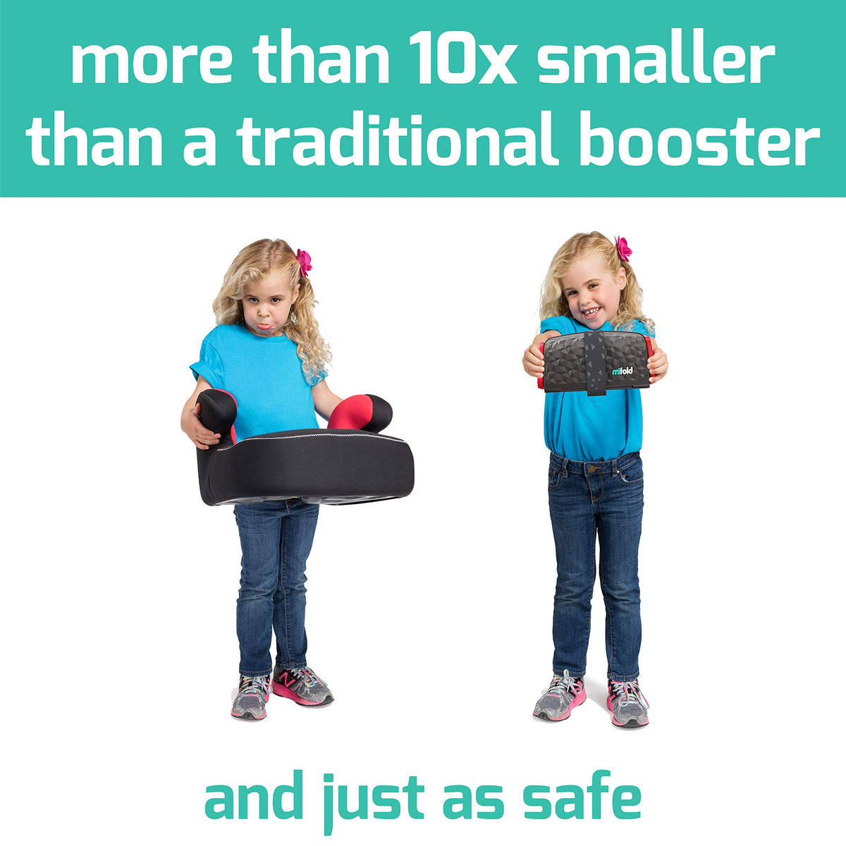 Backless Booster Seat with Carry Bag A409