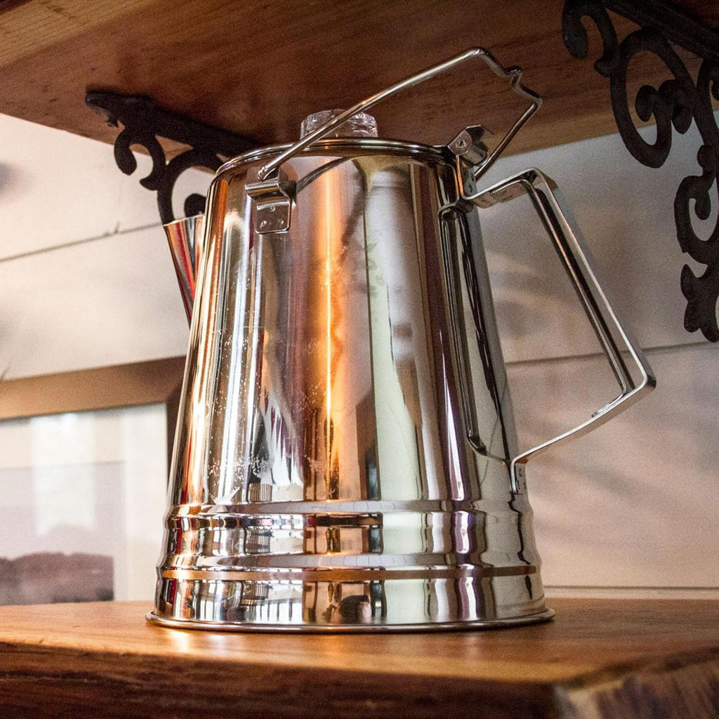 14 Cup Stainless Steel Percolator Coffee Pot J3303