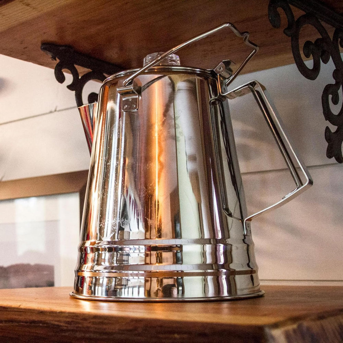 14 Cup Stainless Steel Percolator Coffee Pot J3303