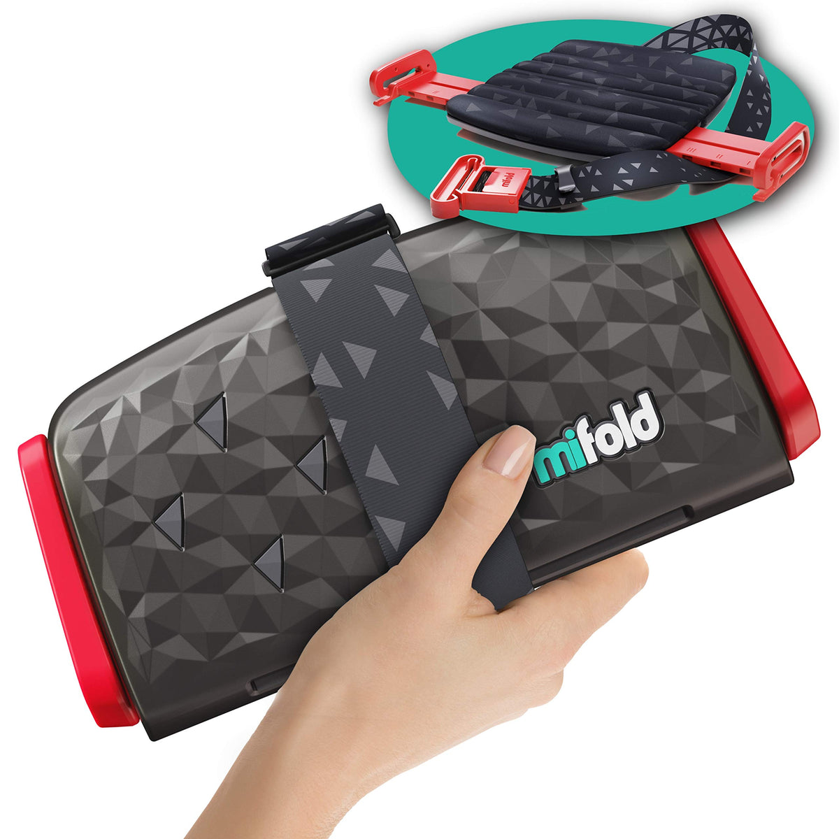 Backless Booster Seat with Carry Bag A409