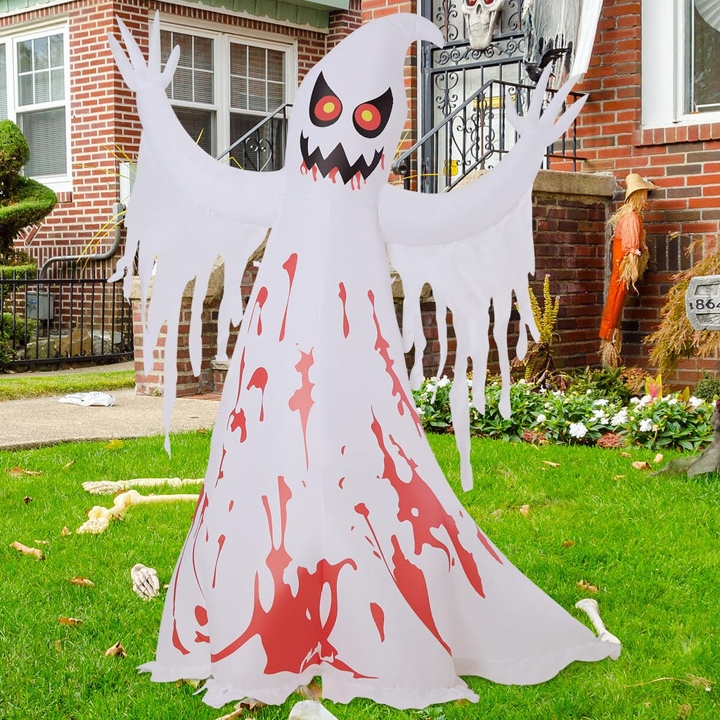 8.2 FT Inflatable Ghost with LED Lights G54501